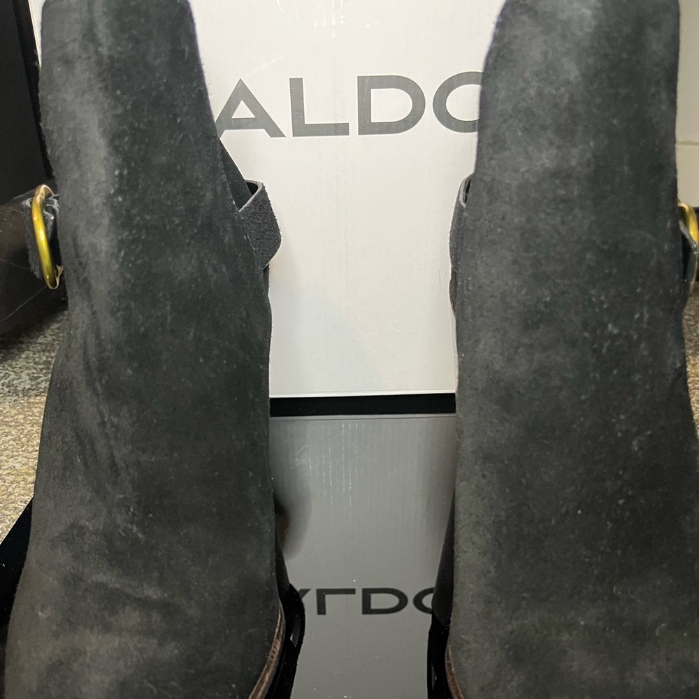Aldo Kendall booties .Worn only a few times to big for me.